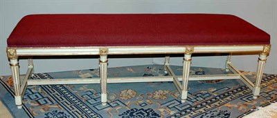 Lot 296 - Louis XVI Style Parcel Gilt and Painted...