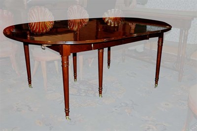 Lot 286 - Directoire Mahogany Drop Leaf Dining Table...