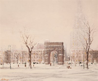 Lot 2477 - Franklin Edward Morris b. 1938 Washington Arch,...