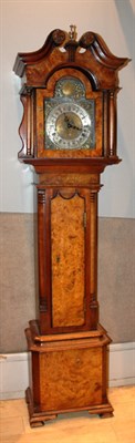 Lot 476 - Georgian Style Mahogany Grandmother's Clock...