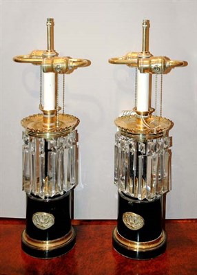 Lot 585 - Pair of Neoclassical Style Gilt and...