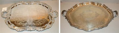 Lot 376 - Two Georgian Style Silver Plated Two-Handled...