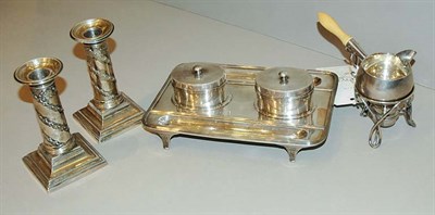 Lot 381A - Miscellaneous Group of English Silver Table...
