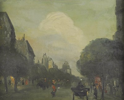Lot 1279 - Robert Henri American, 1865-1929 Boulevard...