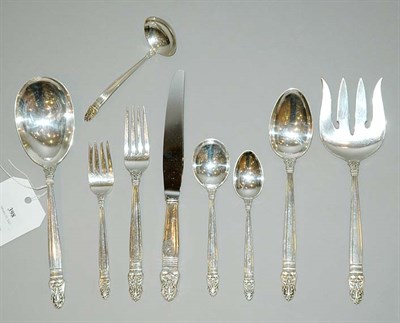 Lot 398A - International Sterling Silver Flatware Service...