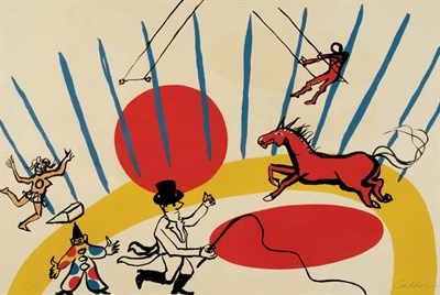 Lot 4170 - Alexander Calder THE CIRCUS Color lithograph,...