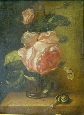 Lot 96 - French School Early 19th Century Snail by a...