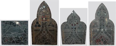 Lot 279 - Set of Six Stained Glass Windows 19th Century...