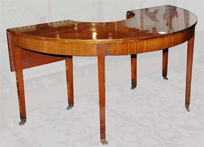 Lot 197 - Georgian Style Mahogany Wine Tasting Table...