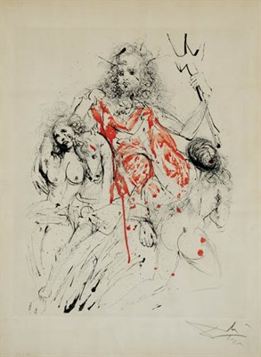 Lot 4188 - Salvador Dali POSEIDON (MICHLER/LOPSINGER 119)...
