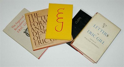 Lot 4062 - [GILL, ERIC] HARLING, ROBERT. The Letter Forms...