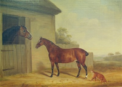 Lot 84 - English School 19th Century Two Bay Hunters by...