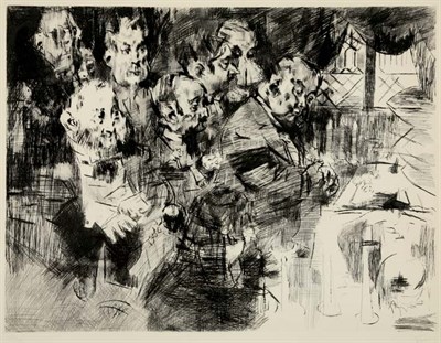Lot 4284 - Jack Levine GANGSTER'S FUNERAL (PRESCOTT 30)...