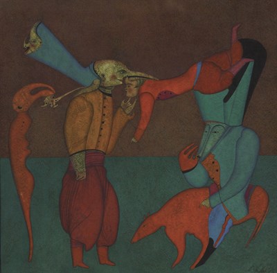 Lot 1200 - Mihail Chemiakin Russian, b. 1943 St....