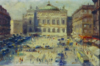 Lot 35 - P. Gagni French, 20th Century Place de L'Opera...