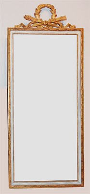 Lot 3509 - Neoclassical Style Gilt and Painted Mirror...