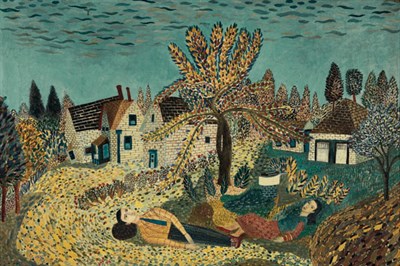Lot 1117 - Justine Fuller American, 1925-1965 Couple...