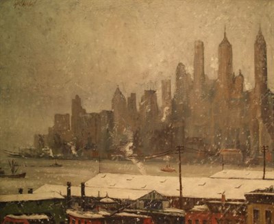 Lot 1276 - Harry Shokler American, 1896-1978 The Skyline,...