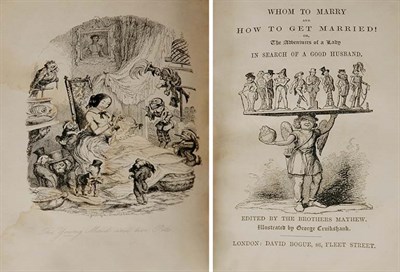 Lot 4039 - [CRUIKSHANK, GEORGE] MAYHEW, HENRY Whom to...