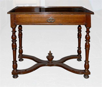 Lot 1283 - Continental Baroque Mahogany Side Table The...