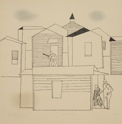 Lot 4246 - Robert Gwathmey A SECTION (WILLIAMS 14) Color...