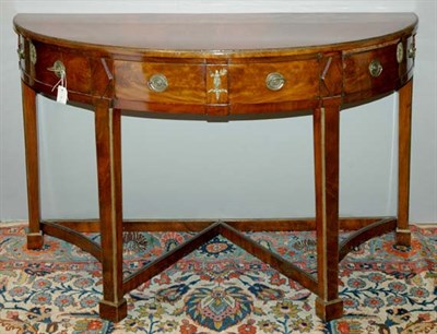 Lot 423 - Continental Neoclassical Style Brass Mounted...