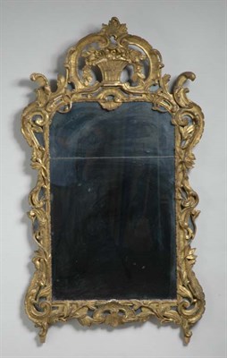 Lot 273 - Louis XV Gilt-Wood Mirror Mid 18th century The...