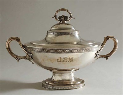 Lot 3217 - Tiffany & Co. Sterling Silver Covered Tureen...