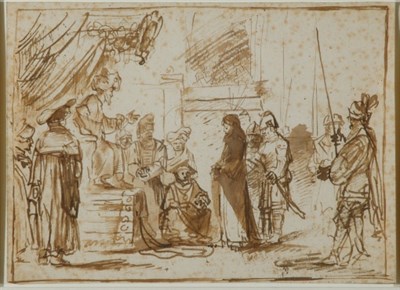 Lot 13 - Attributed to Ferdinand Bol Christ Before...