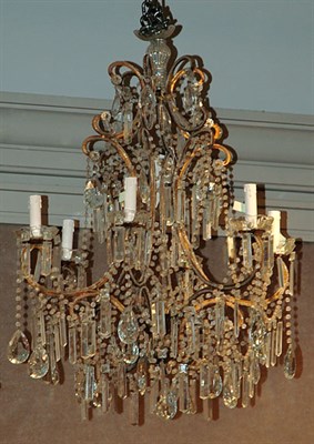 Lot 513 - Neoclassical Style Gilt-Metal and Glass...