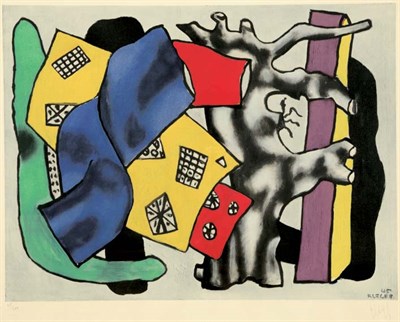 Lot 4282 - After Fernand Leger LA RACINE GRISE (S. E21)...