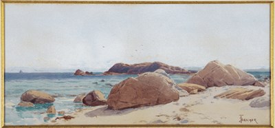 Lot 1227 - Alfred Thompson Bricher American, 1837-1908...