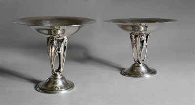 Lot 3193 - Pair of International Sterling Silver Compotes...