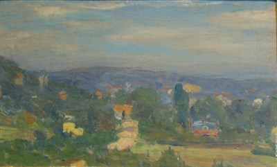 Lot 3064 - Attributed to Pierre Laprade Village Landscape...
