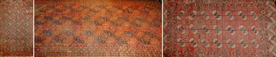 Lot 631 - Three Turkoman Rugs West Turkestan Comprising...
