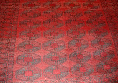 Lot 615 - Ersari Afghan Carpet West Turkestan, circa...