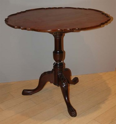Lot 473 - Georgian Style Mahogany Tilt-Top Table Height...