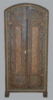 Lot 147 - Continental Polychrome Painted Carved Wood...