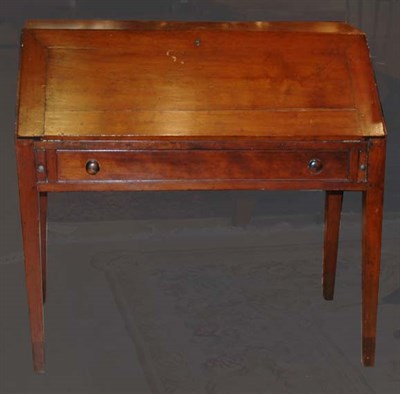 Lot 166 - American Cherry Slant Front Desk Height 36 1/2...