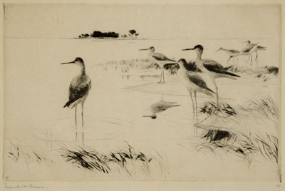 Lot 4151 - Frank W. Benson WINTER YELLOWLEGS (P. 142)...