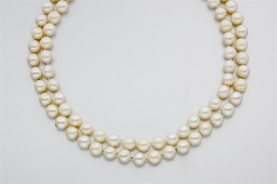 Lot 524 - Two Cultured Pearl Necklaces