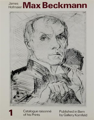 Lot 4020 - [BECKMANN, MAX] HOFMAIER, JAMES Max Beckmann....
