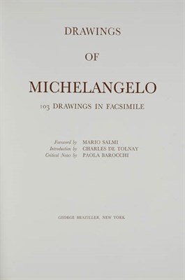 Lot 4103 - [MICHELANGELO] SALMI, MARIO ET AL Drawings of...
