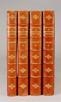 Lot 4032 - CAULFIELD, JAMES Portraits, Memoirs, and...