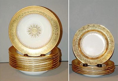 Lot 352A - Set of Twenty Spode Porcelain Plates