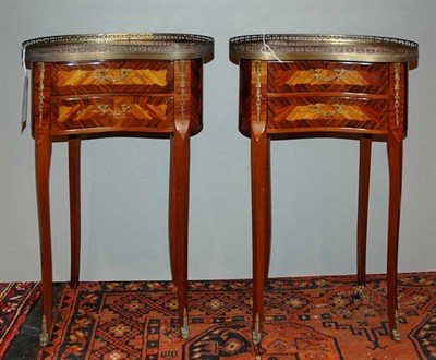 Lot 453 - Pair of Transitional Louis XV/XVI Style...