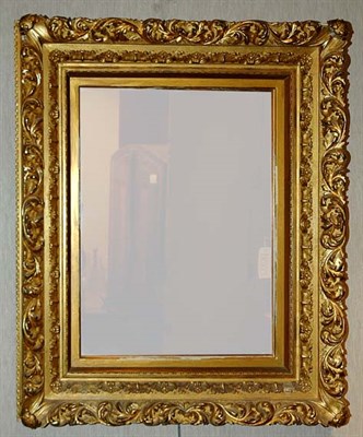 Lot 451 - Rococo Style Gilt-Wood Mirror Height 36 inches,...