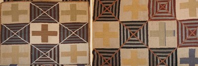 Lot 627 - Pair of Hooked Runners Central America,...