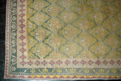 Lot 3585 - Agra Cotton Rug North India, early 20th...