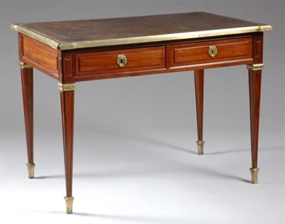 Lot 1523 - Louis XVI Gilt-Bronze Mounted Mahogany Bureau...